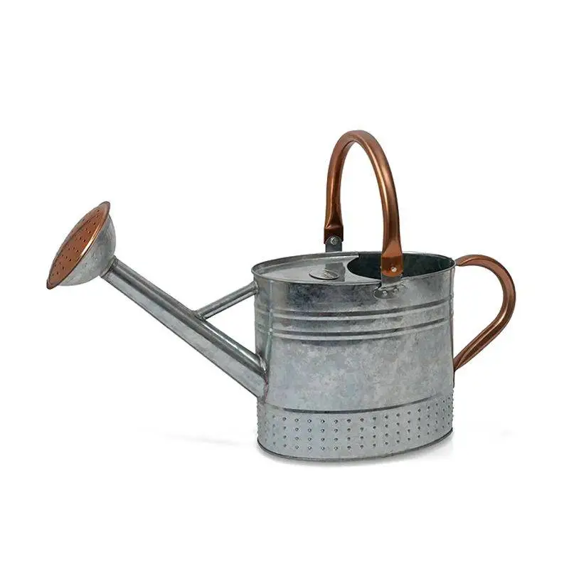 Spear & Jackson Galvanised Steel Watering Can, 4.5L 4 Spear & Jackson Galvanised Steel Watering Can, 4.5L - Image 2