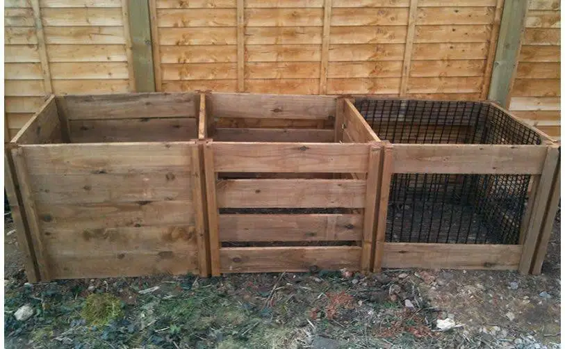 1900 Litre Blackdown Range Triple Mix Wooden Composter 3 1900 Litre Blackdown Range Triple Mix Wooden Composter