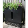 280L Slimline Water Butt Planter - Black -PlantMates Shop 1 7 jpg