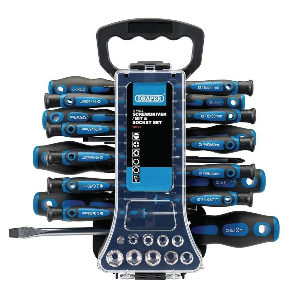 Draper Tools Screwdriver, Socket And Bit Set - 49 Piece 3 Draper Tools Screwdriver, Socket And Bit Set - 49 Piece