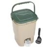 23L Single Square Bokashi Compost Bin Kit With 1kg Bokashi Bran 2 23L Single Square Bokashi Compost Bin Kit With 1kg Bokashi Bran -PlantMates Shop 23l single square bokashi compost bin and kit 1 1 jpg