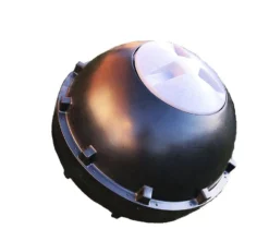 315L CompoSphere Rollable Tumbler Composter Black -PlantMates Shop 2 pic side whitbkgrnd jpg