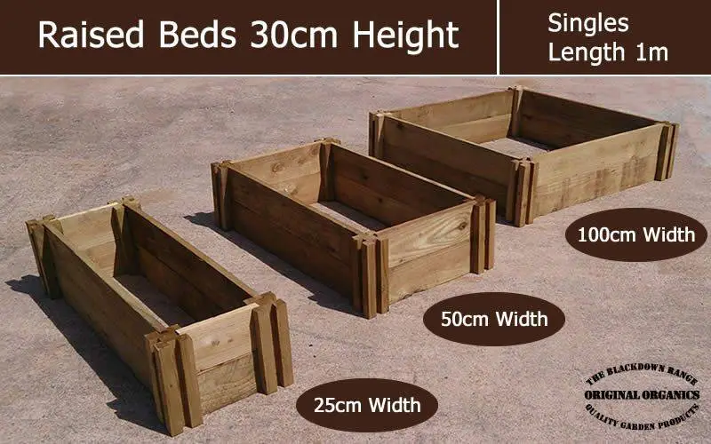 30cm High Single Raised Beds - Blackdown Range - 50cm Wide 4 30cm High Single Raised Beds - Blackdown Range - 50cm Wide - Image 2
