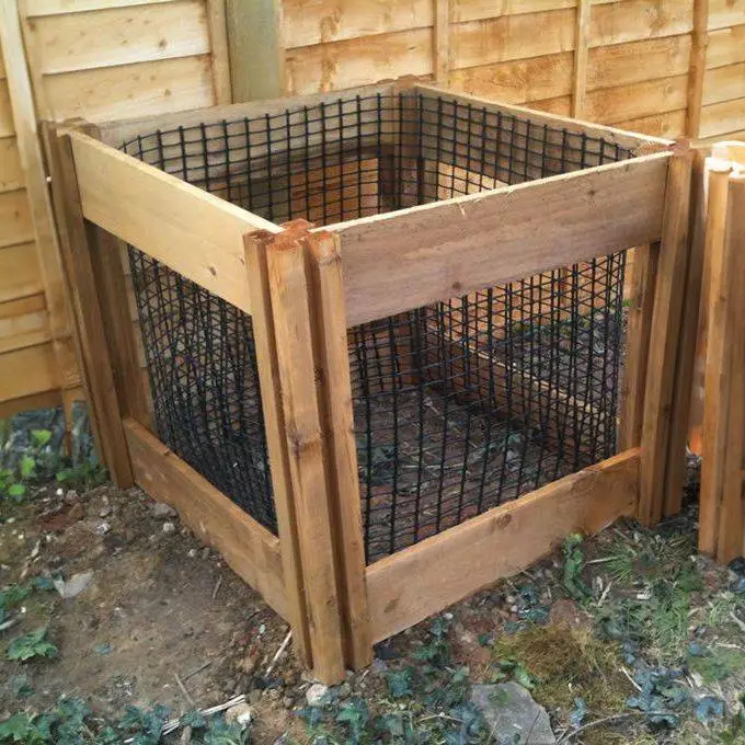 400 Litre Blackdown Range Single Leaf Mould Wooden Composter 3 400 Litre Blackdown Range Single Leaf Mould Wooden Composter