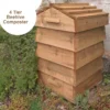 Blackdown Beehive Wooden Composter - 4 Tier - Pre Built -PlantMates Shop 4 tier beehive png