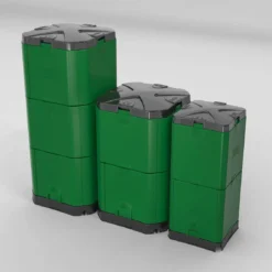 600 Litre Aerobin Hot Composter - Brunswick Green -PlantMates Shop 4kelevated200 400 600 jpg