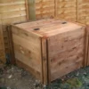 600 Blackdown Range Single Standard Wooden Composter With Lid -PlantMates Shop 600 blackdown range single standard wooden composter with lid 1 jpg