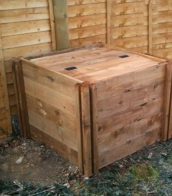 600 Blackdown Range Single Standard Wooden Composter With Lid 3 600 Blackdown Range Single Standard Wooden Composter With Lid