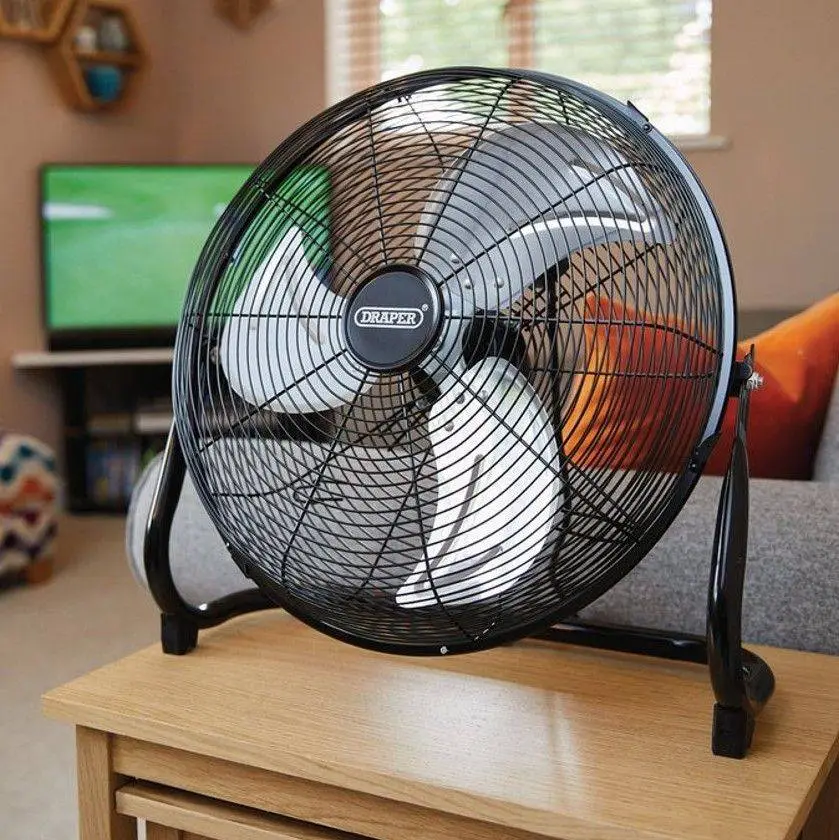 Draper Tools 230V Floor Fan, 16"/400mm, 100W 4 Draper Tools 230V Floor Fan, 16"/400mm, 100W - Image 2