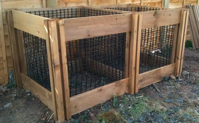 800 Litre Blackdown Range Double Leaf Mould Wooden Composter 3 800 Litre Blackdown Range Double Leaf Mould Wooden Composter