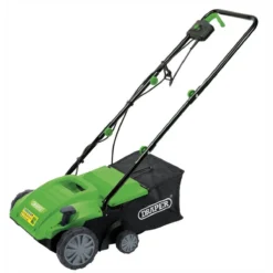Draper Tools 230V 2-in-1 Lawn Aerator And Scarifier, 320mm, 1500W