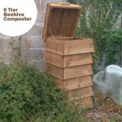 Blackdown Beehive Wooden Composter - 6 Tier - Pre Built 7 Blackdown Beehive Wooden Composter - 6 Tier - Pre Built -PlantMates Shop blackdown beehive wooden composter 7 4 1 1 jpg