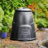220L Black Compost Bin -PlantMates Shop blackwallcomposter220litreblack2 680x crop center jpg