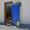380L Garden Planter Water Butt Blue With Tap Kit & Diverter -PlantMates Shop blue 1 1 jpg