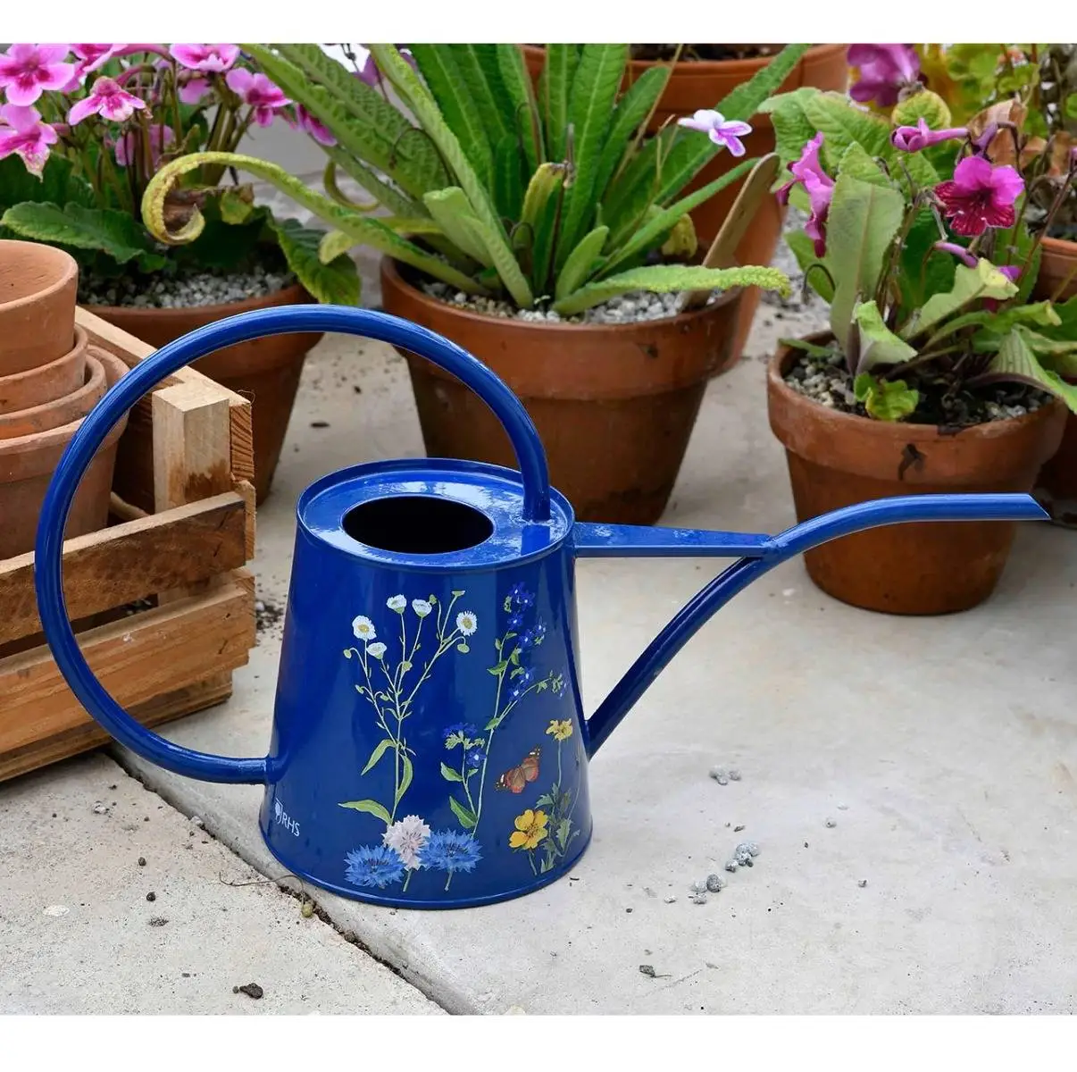 RHS Burgon And Ball British Meadow Indoor Watering Can 3 RHS Burgon And Ball British Meadow Indoor Watering Can
