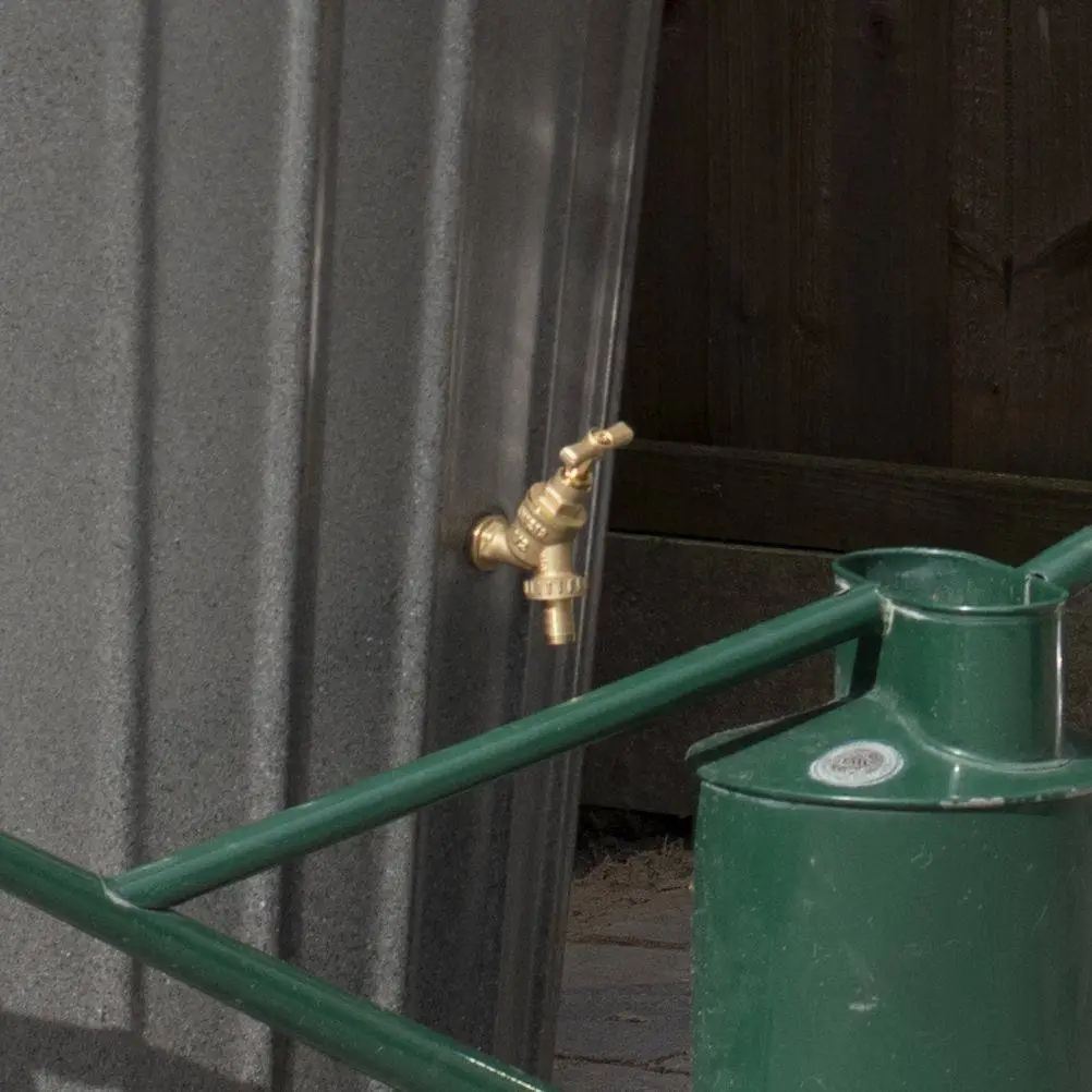 200 Litre Cosmo Water Butt Planter - Millstone 4 200 Litre Cosmo Water Butt Planter - Millstone - Image 2