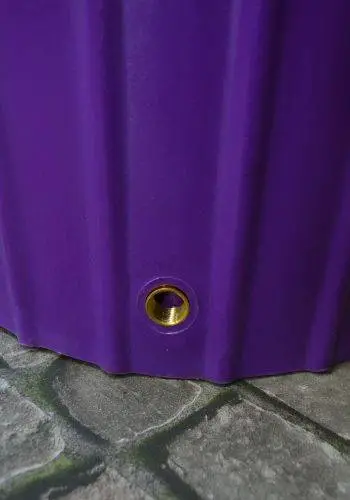 200 Litre Cosmo Water Butt Planter - Purple 8 200 Litre Cosmo Water Butt Planter - Purple - Image 6