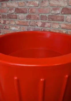 200 Litre Cosmo Water Butt Planter - Red 10 200 Litre Cosmo Water Butt Planter - Red -PlantMates Shop cosmored bowl jpg