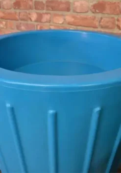 200 Litre Cosmo Water Butt Planter - Sky Blue -PlantMates Shop cosmosky bowl jpg