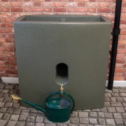 375 Litre Oasis Water Butt Planter - Green Marble 8 375 Litre Oasis Water Butt Planter - Green Marble -PlantMates Shop edit 1225c jpg