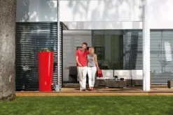 350L Opulent Colour 2 In 1 Water Tank With Planter - Tomato Red -PlantMates Shop enbjr8nj jpeg