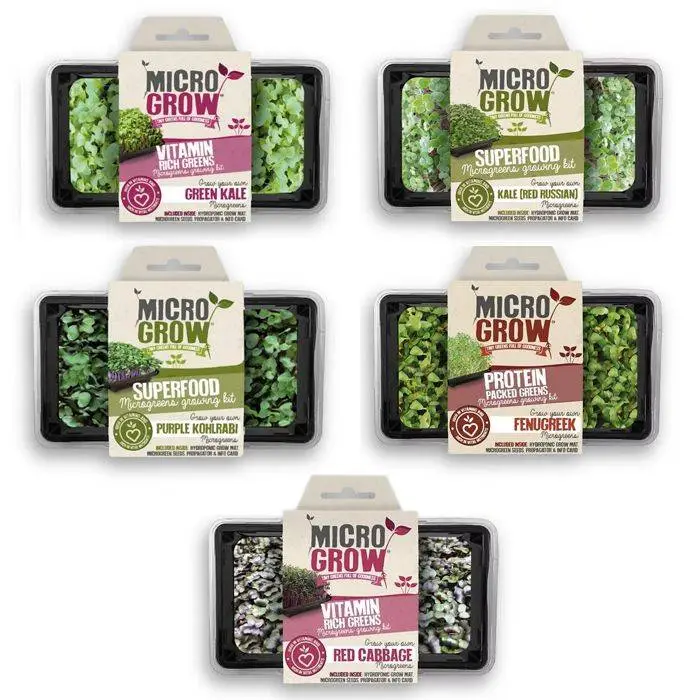 Grow Your Own Kit - Micro-Grow Set Of Five 3 Grow Your Own Kit - Micro-Grow Set Of Five