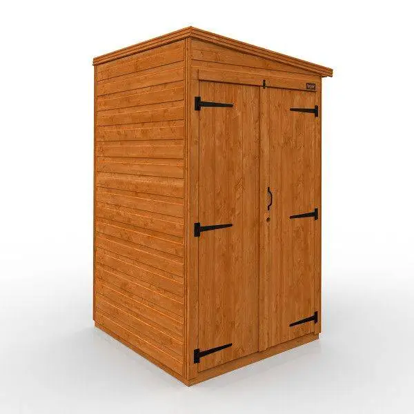 Windowless Double Door Pent Shed 3 Windowless Double Door Pent Shed