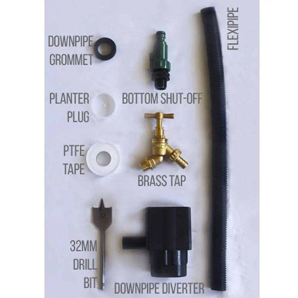 180L Garden Planter Water Butt Green 7 180L Garden Planter Water Butt Green - Image 5