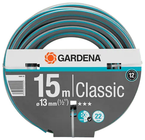 Gardena 15 Meter Classic Hose 13mm (1/2") 3 Gardena 15 Meter Classic Hose 13mm (1/2")