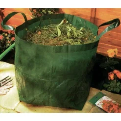 200 Litre Aerobin Hot Composter - Brunswick Green With Leachate Hose Extension Kit -PlantMates Shop garden bag large jpg