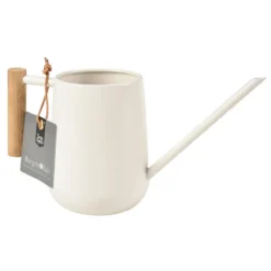 Modern Indoor Watering Can - Stone -PlantMates Shop gen icanstone burgon and ball indoor watering can stone 01 jpg