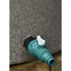 180L Garden Planter Water Butt Green Marble -PlantMates Shop gm4 jpg