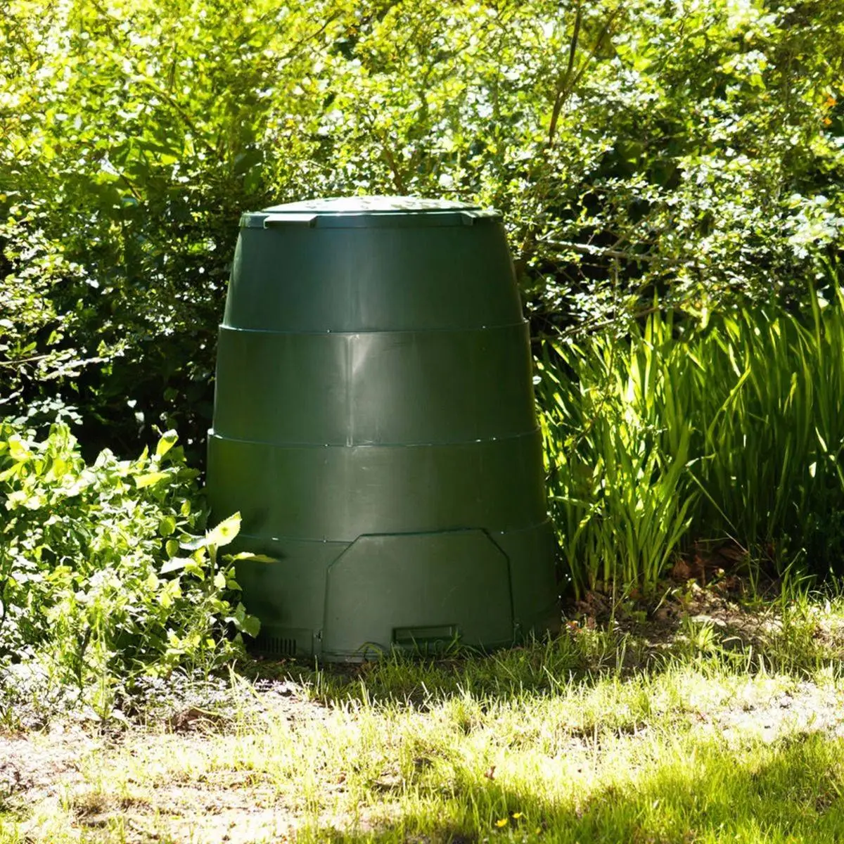 Recycled Plastic 330L Johanna Hot Composter - Green 3 Recycled Plastic 330L Johanna Hot Composter - Green