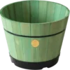 Build A Barrel By VegTrug, Small 37cm - Sage Green (FSC 100%) -PlantMates Shop green removebg preview png