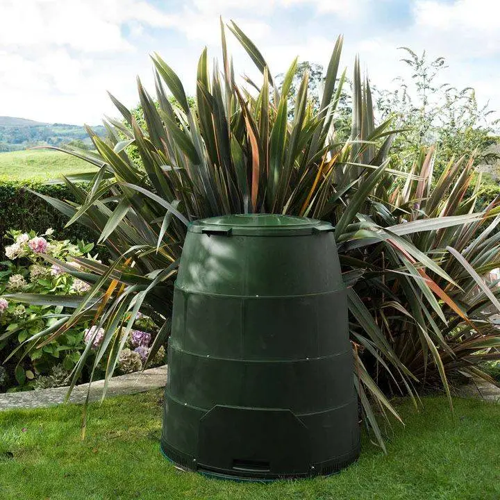 Recycled Plastic 330L Johanna Hot Composter - Green 4 Recycled Plastic 330L Johanna Hot Composter - Green - Image 2