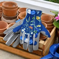 RHS Gardening Gloves - Burgon And Ball British Meadow Collection