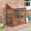 Rowlinson Hardwood Mini Greenhouse 2 Rowlinson Hardwood Mini Greenhouse -PlantMates Shop hwgrowst2 hwoodghouse 02 jpg
