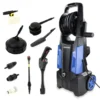 Hyundai 1900W 2100psi 145bar Electric Pressure Washer With 6.5L/Min Flow Rate | HYW1900E -PlantMates Shop hyw1900e thumbnail 2 63034 jpg