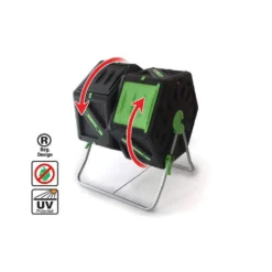 Gardening Naturally Dual Tumbling Composter 2 X 70L Cells -PlantMates Shop image 3 140 jpg