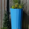 255L Metropolitan Water Butt With Planter In Sky Blue 2 255L Metropolitan Water Butt With Planter In Sky Blue -PlantMates Shop metro sky blue jpg