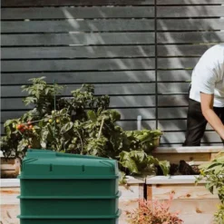 Green Tiger Wormery - 3 Tray 18 Green Tiger Wormery - 3 Tray -PlantMates Shop new tiger wormery original organics green4 1 jpg