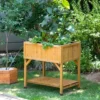 Raised Bed Planter (FSC 100%) -PlantMates Shop rp6001n raised planter natural 1 jpg