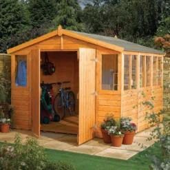 Rowlinson 9 X 18 Tongue And Groove Apex Workshop Shed