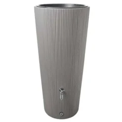 220 Litres Linus 2 In 1 Water Tank Planter In Zink Grey -PlantMates Shop te10581 main image dbb6 jpg