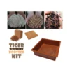 Tiger Wormery Booster Kit (Terracotta) -PlantMates Shop tiger wormery booster terracotta png