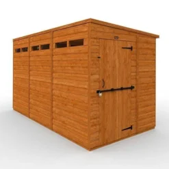Security Double Door Pent Shed 10 Security Double Door Pent Shed -PlantMates Shop tigerflex security pent 12ft length x 6ft width jpg