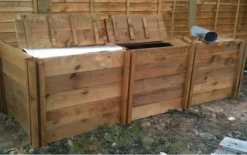 1900 Litre Blackdown Range Triple Deluxe Standard Wooden Composter
