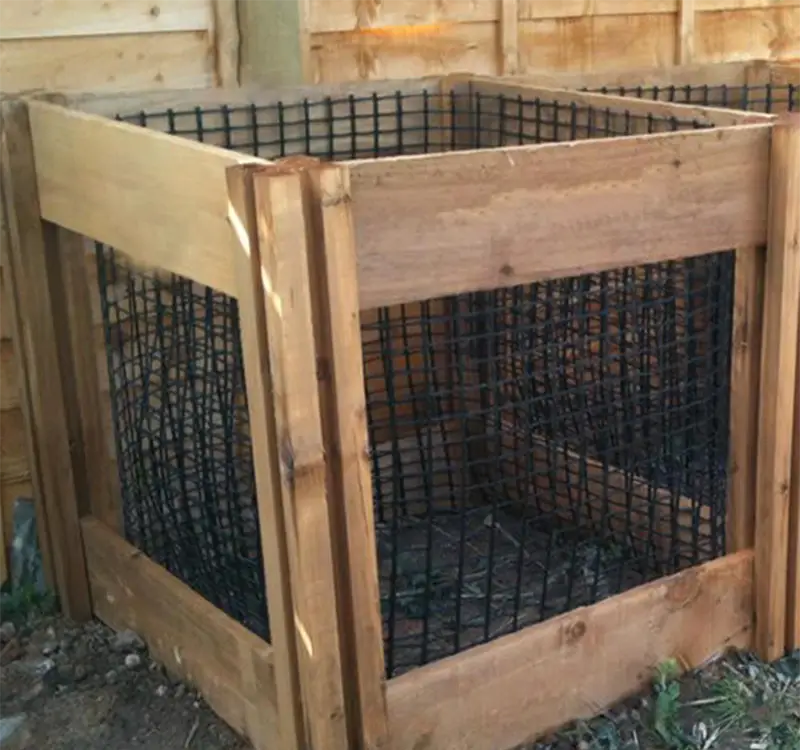 600 Litre Blackdown Range Single Leaf Mould Wooden Composter Extra Module 3 600 Litre Blackdown Range Single Leaf Mould Wooden Composter Extra Module