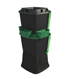134L Rainwater Terrace Water Butt Planter - 2 Tier - Black & Dark Green 10 134L Rainwater Terrace Water Butt Planter - 2 Tier - Black & Dark Green -PlantMates Shop untitled 3 png