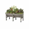 VegTrug Medium - Grey Wash (FSC 100%) -PlantMates Shop vt vtgwmd0397 jpg
